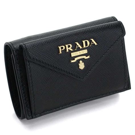 prada trifold|PRADA Saffiano Metal Tri.